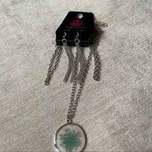 Paparazzi Jewelry Tea Party Tease Blue Necklace Brand New